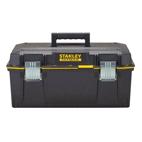 stanley metal tool box 23|stanley tool box home depot.